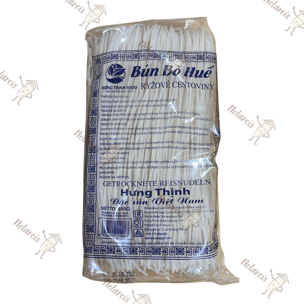 Bun Bo Hue Reisnudeln Hung Thinh 500g