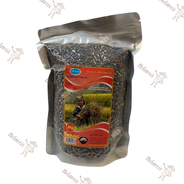 Gao Nep Cam Schwarzer Klebreis Tui 1Kg