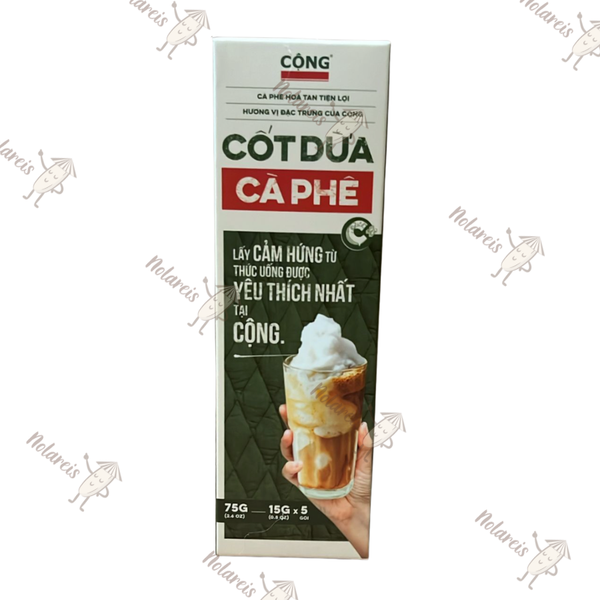 Cafe Cộng Bạc Xỉu 75g (5x15g)